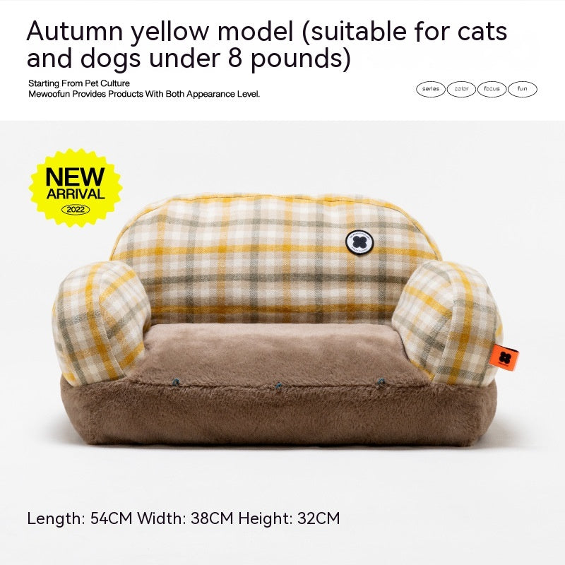 Cat Bed warm Removable And Washable