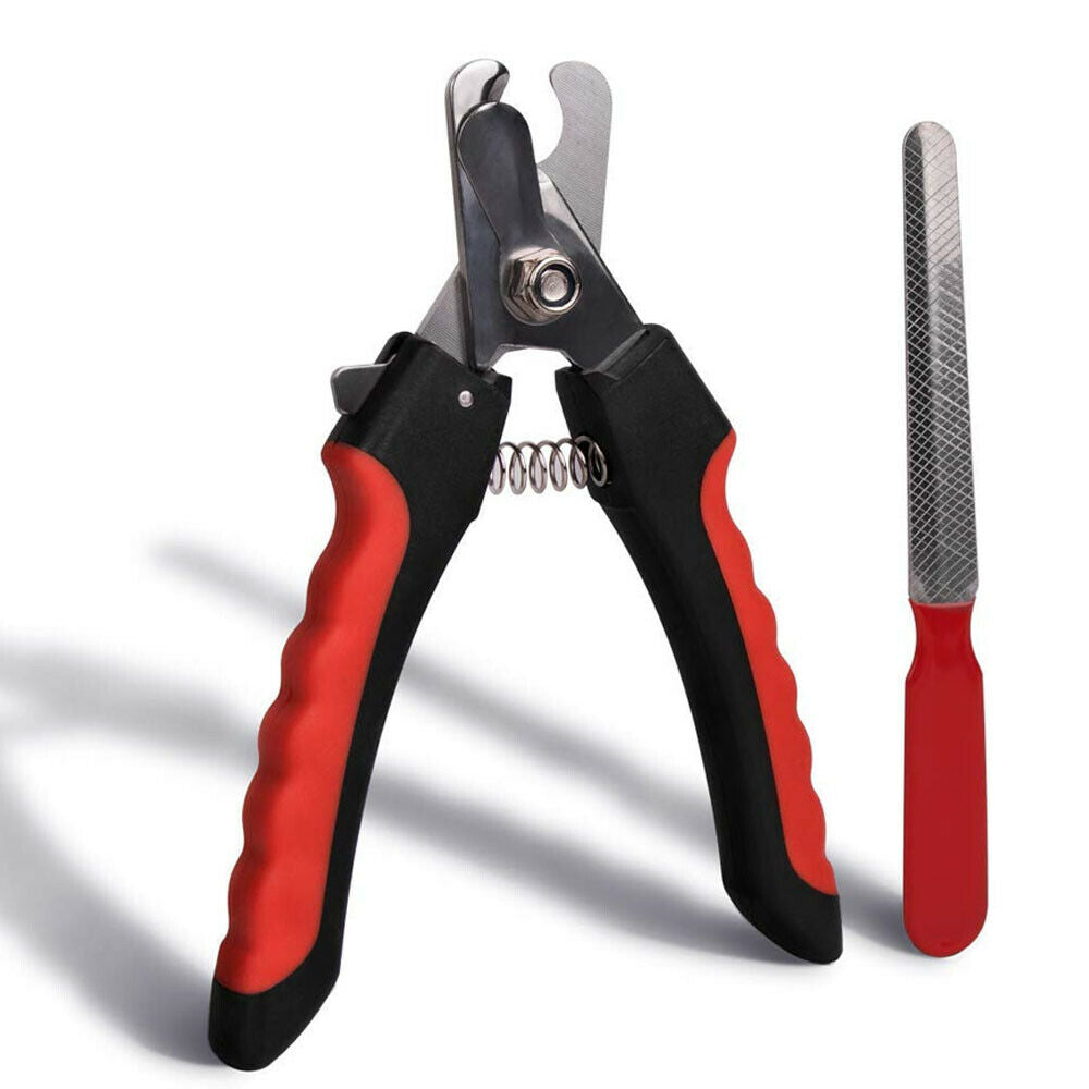 Dog Nail Clippers With Safety Guard Razor